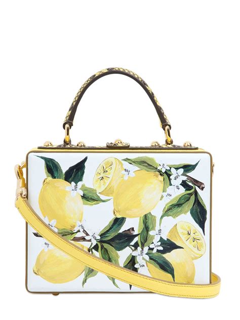 dolce gabbana lemon second hand|dolce and gabbana lemon handbags.